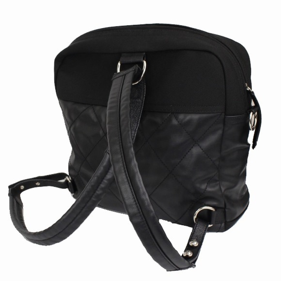 Chanel 2way Rucksack Paris Biarritz Backpack Black - Picture 2 of 6